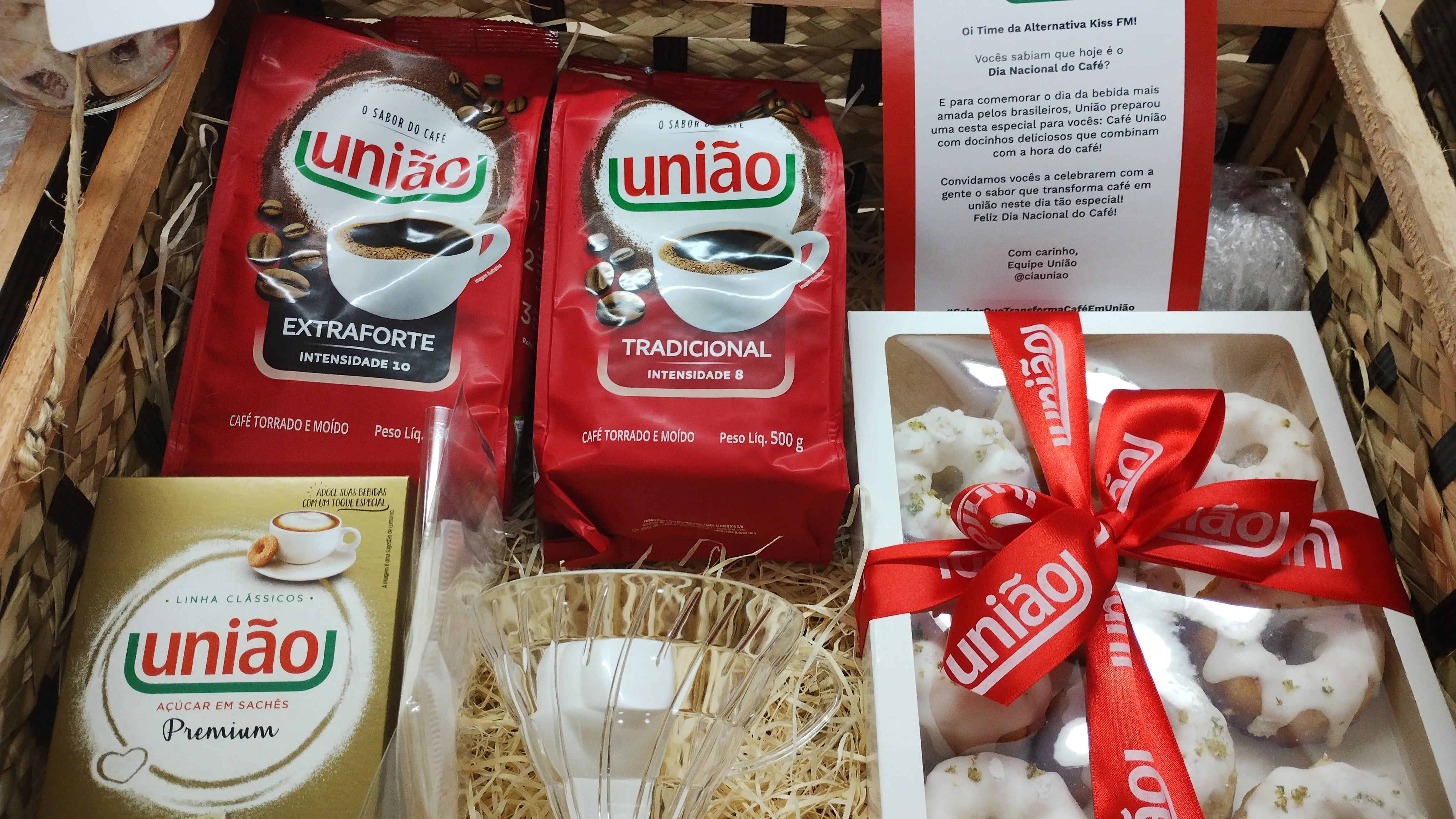 Cesta Dia Nacional do Café - União / Kiss FM - Miniatura 2