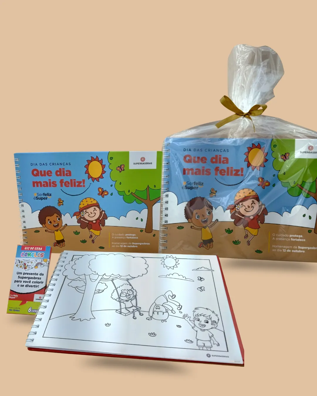 Kit Lúdico Dia das Crianças - Supergasbras